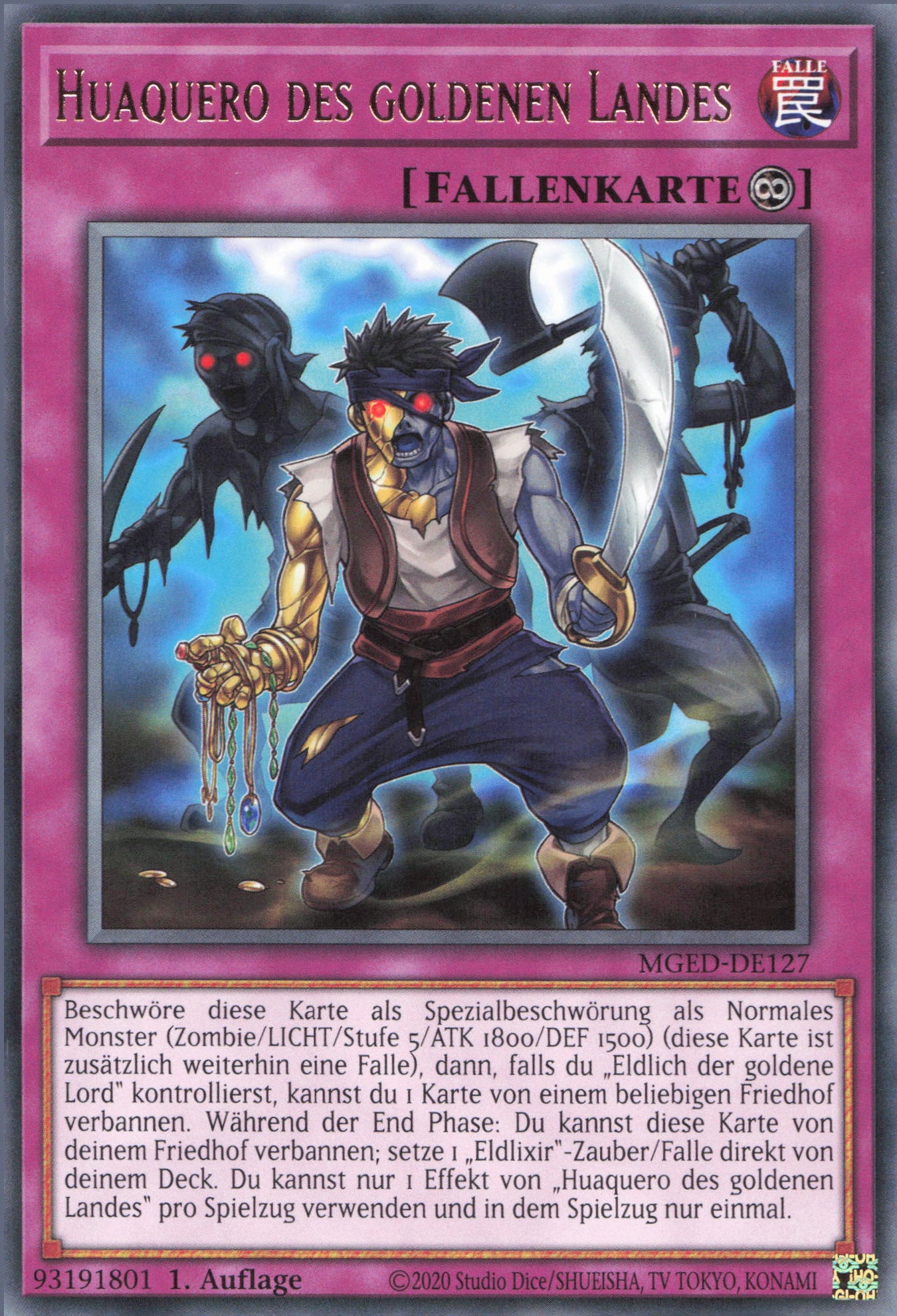 Yu-Gi-Oh! Huaquero des goldenen Landes