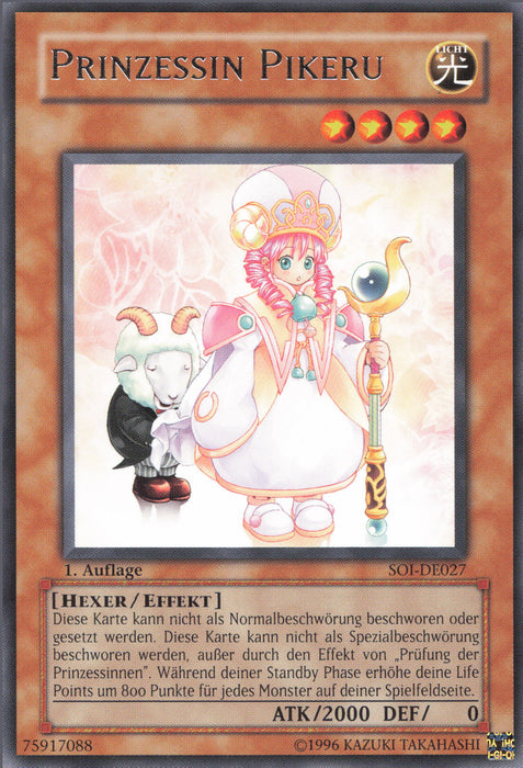 Prinzessin Pikeru (V.1) SOI-DE027 Rare