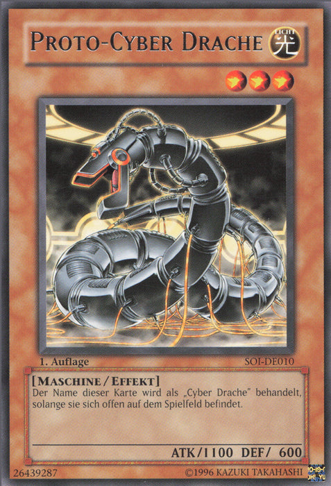 Proto-Cyber Drache (V.1) SOI-DE010 Rare