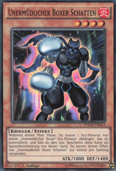 Unermüdlicher Boxer Schatten WSUP-DE013 Super Rare