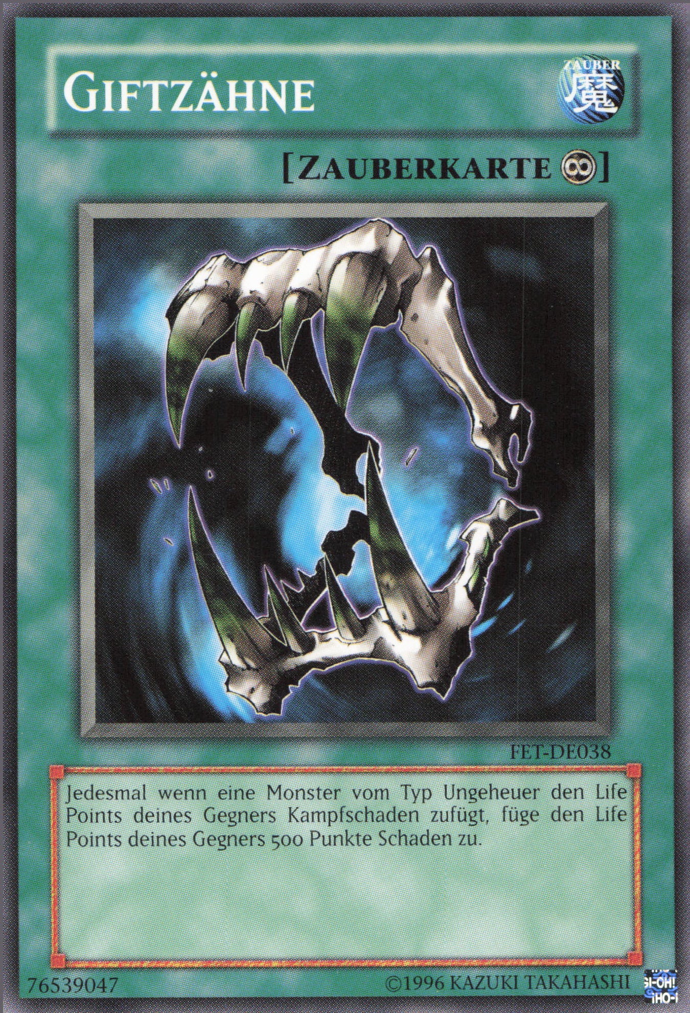 Yu-Gi-Oh! Giftzähne