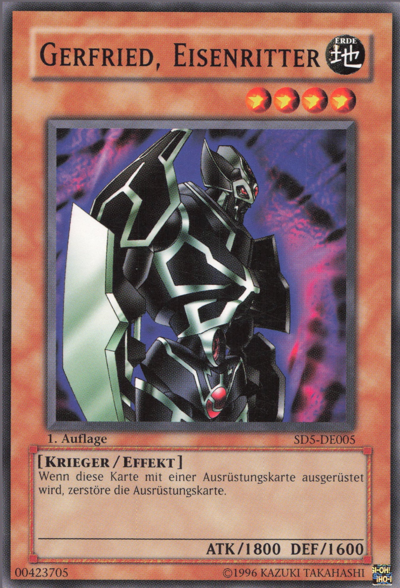 Yu-Gi-Oh! Gerfried, Eisenritter