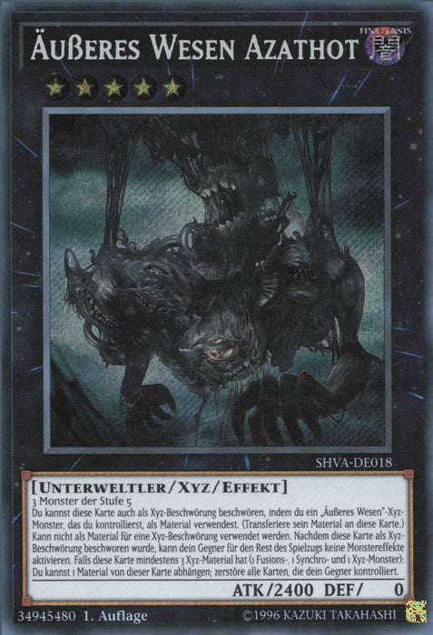 Äußeres Wesen Azathot SHVA-DE018 Secret Rare