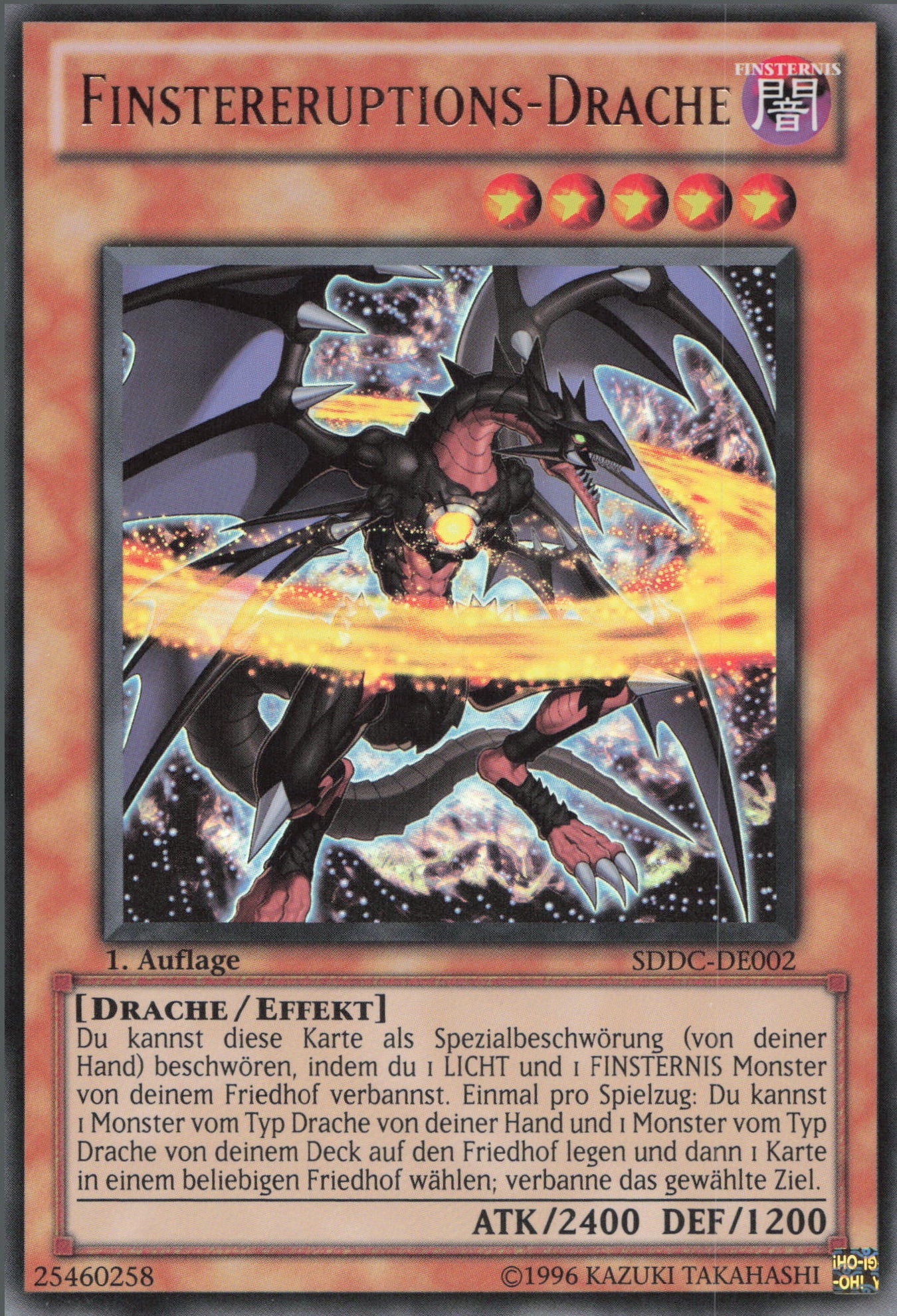 Yu-Gi-Oh! Finstereruptions-Drache