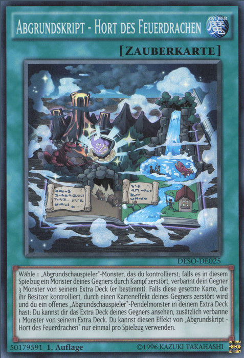 Abgrundskript - Hort des Feuerdrachen DESO-DE025 Super Rare