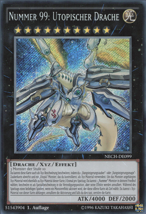 Nummer 99: Utopischer Drache NECH-DE099 Secret Rare