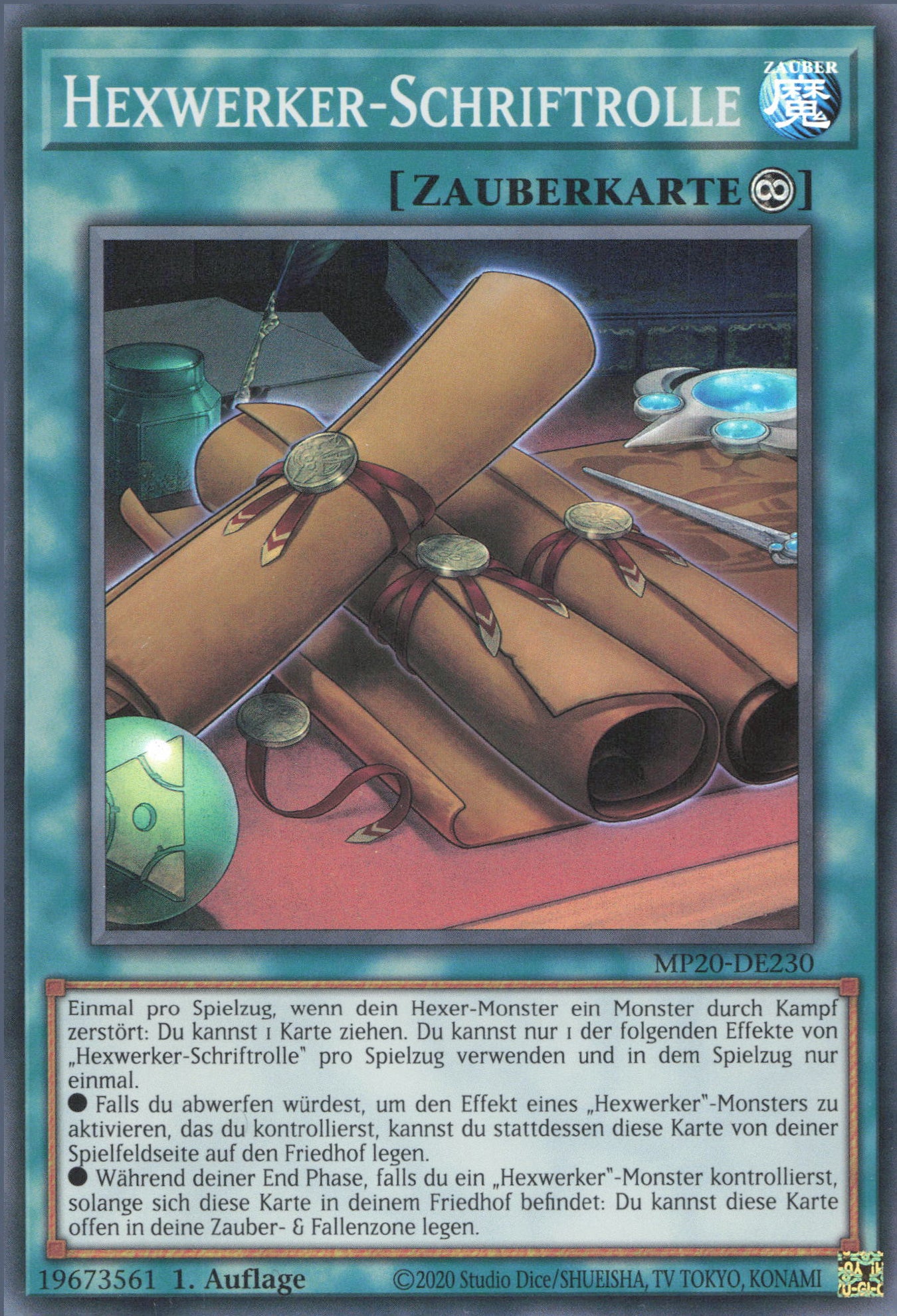 Yu-Gi-Oh! Hexwerker-Schriftrolle