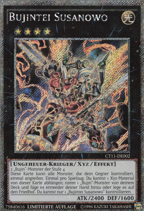 Bujintei Susanowo CT11-DE002 Secret Rare