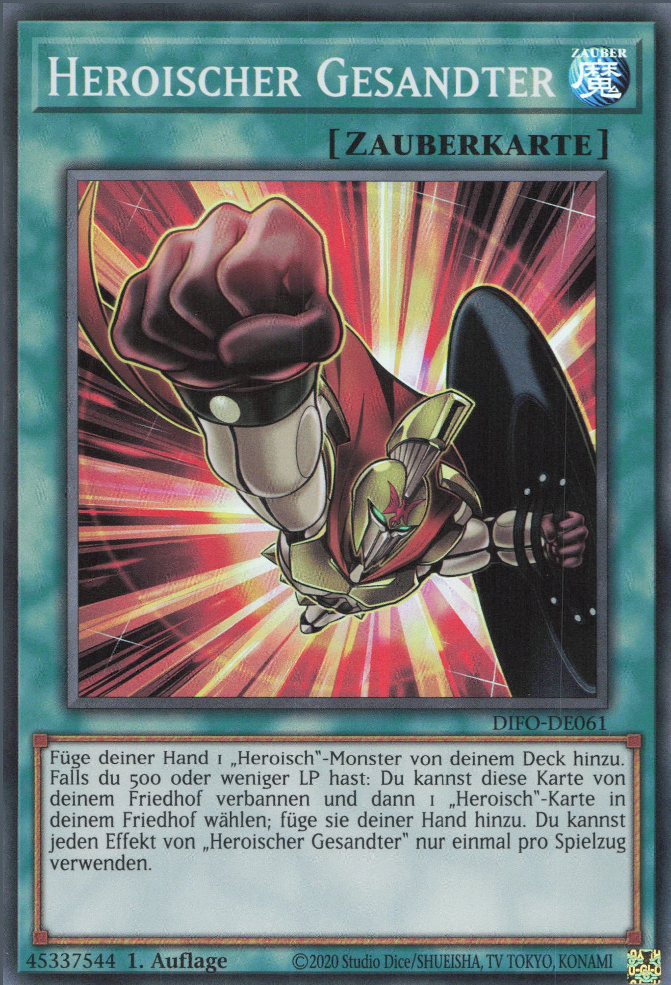 Yu-Gi-Oh! Heroischer Gesandter
