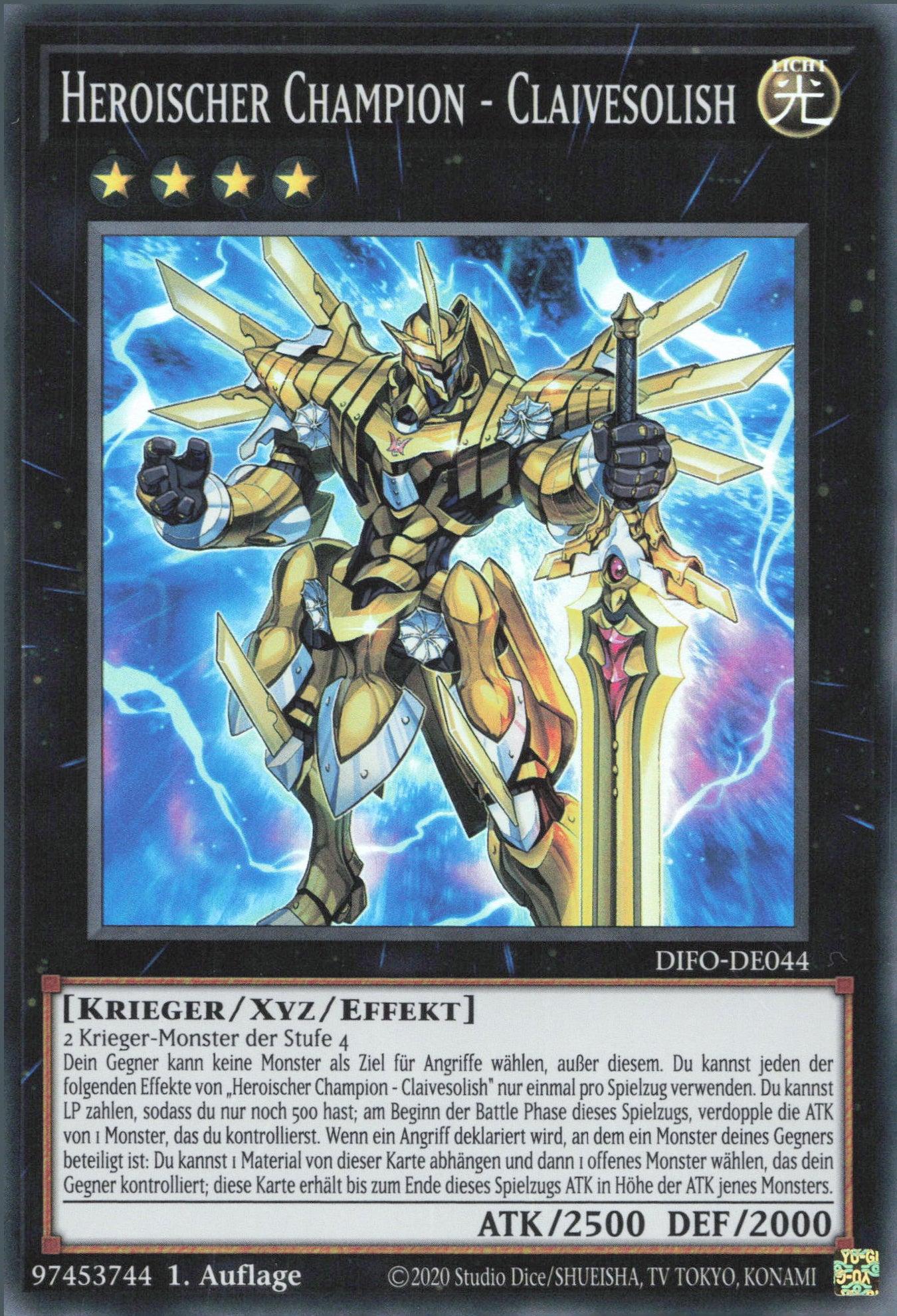 Yu-Gi-Oh! Heroischer Champion - Claivesolish