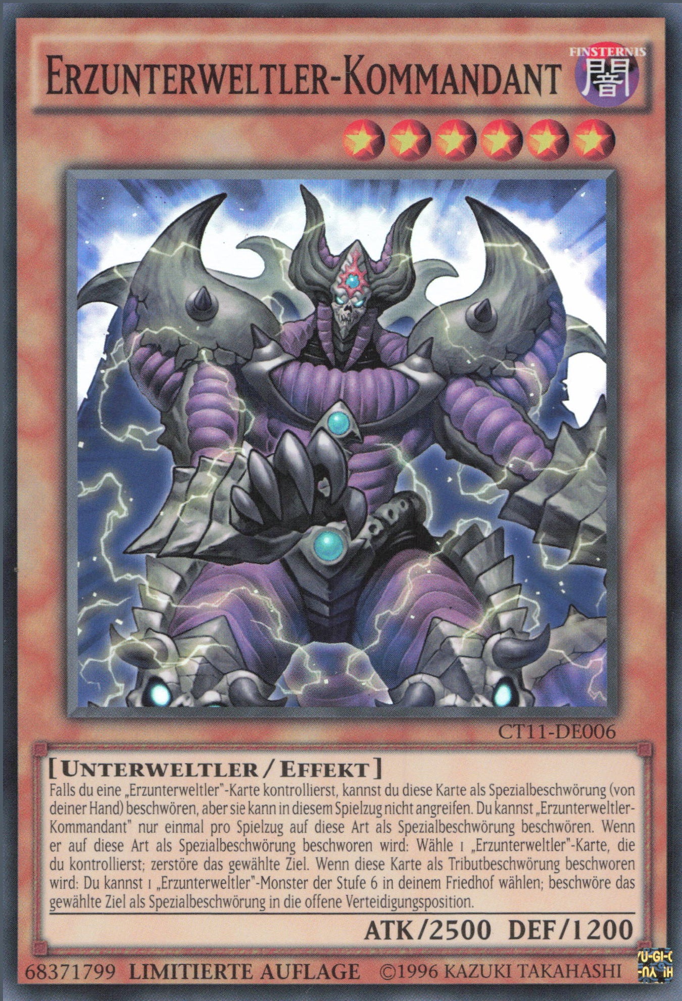 Yu-Gi-Oh! Erzunterweltler-Kommandant