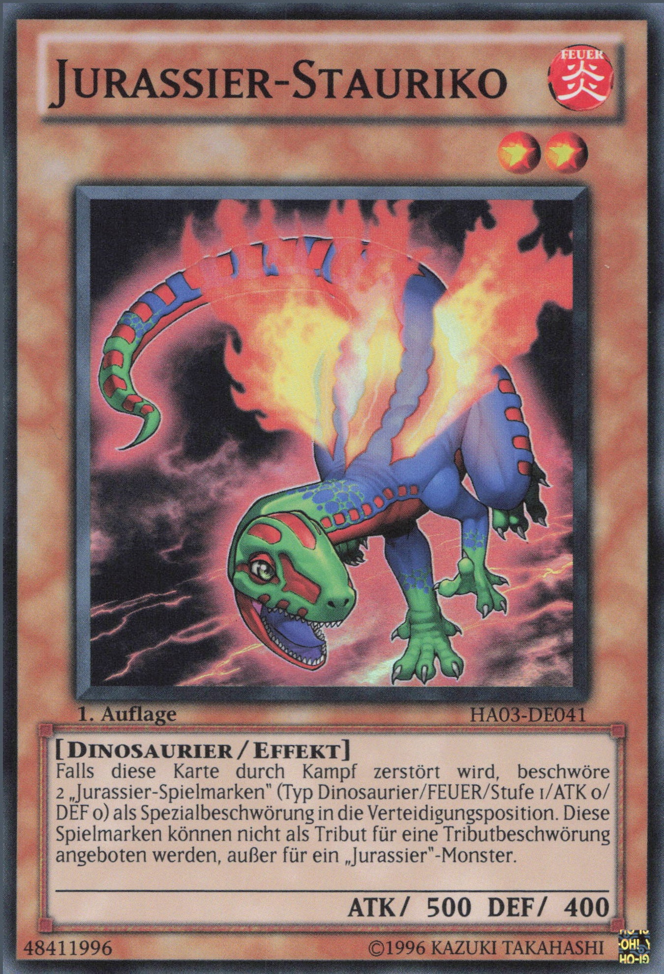 Yu-Gi-Oh! Jurassier-Stauriko