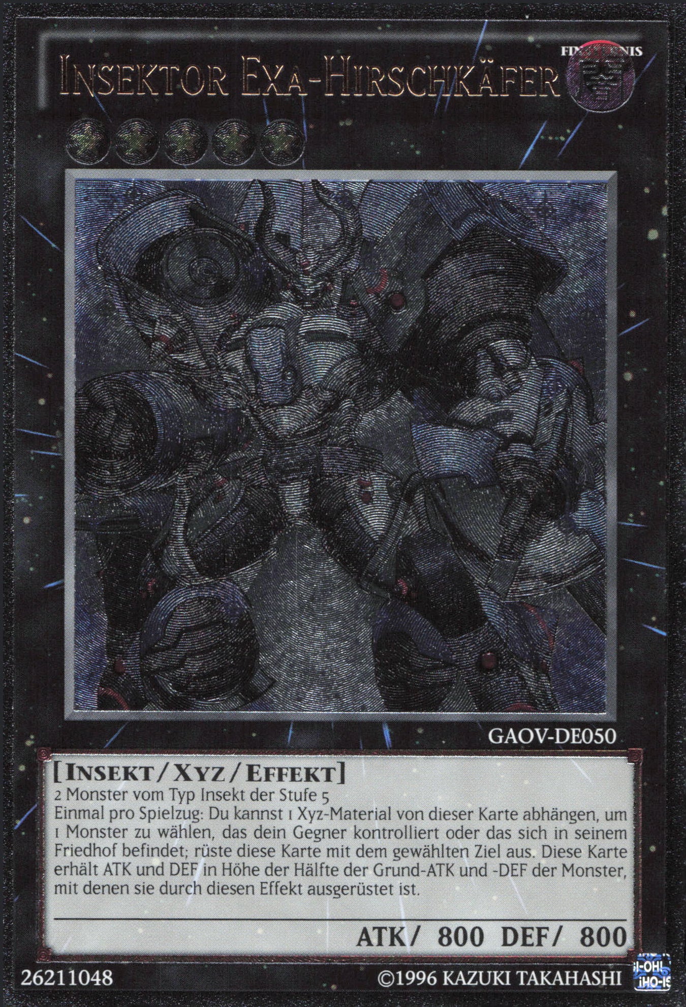Yu-Gi-Oh! Insektor Exa-Hirschkäfer