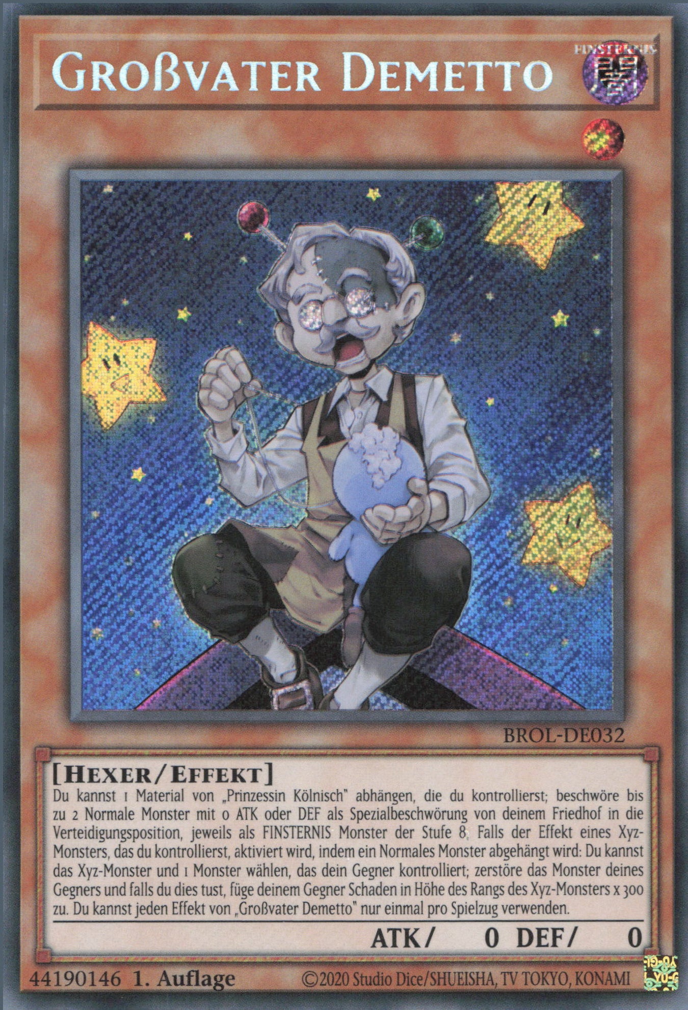 Yu-Gi-Oh! Großvater Demetto