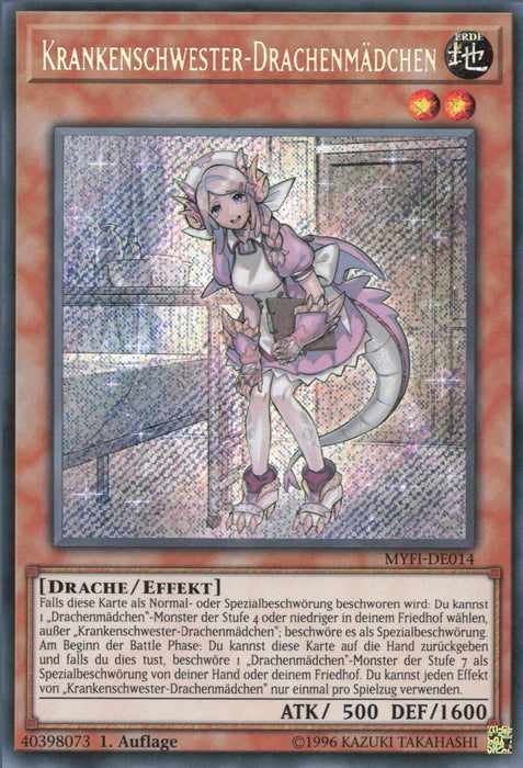 Krankenschwester-Drachenmädchen MYFI-DE014 Secret Rare