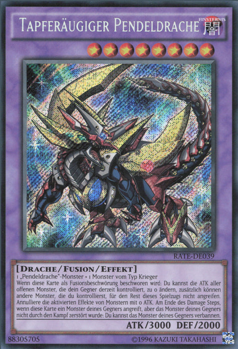 Tapferäugiger Pendeldrache RATE-DE039 Secret Rare