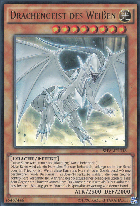 Drachengeist des Weißen SHVI-DE018 Ultra Rare
