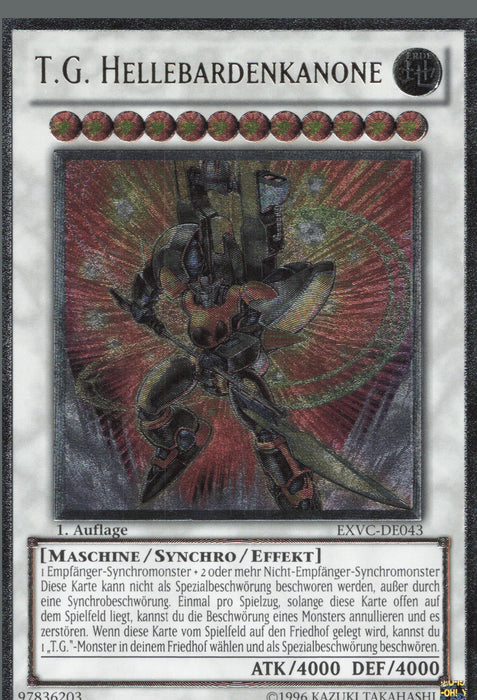 T.G. Hellebardenkanone (V.2) EXVC-DE043 Ultimate Rare