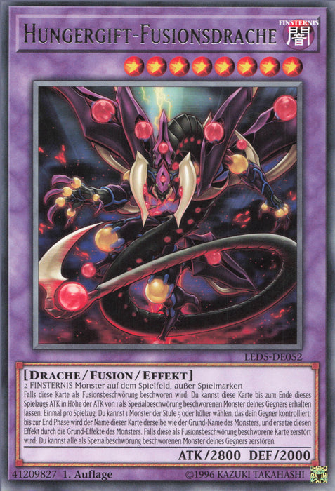 Hungergift-Fusionsdrache LED5-DE052 Rare