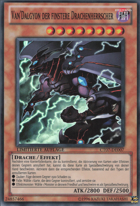 Van'Dalgyon der finstere Drachenherrscher CT07-DE007 Super Rare