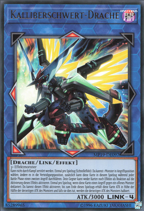 Kalliberschwert-Drache MP19-DE097 Ultra Rare