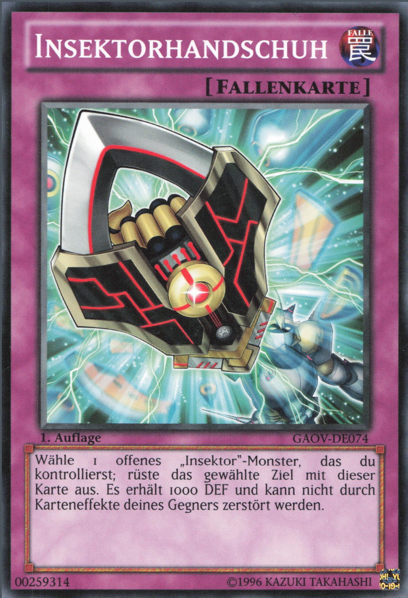 Yu-Gi-Oh! Insektorhandschuh