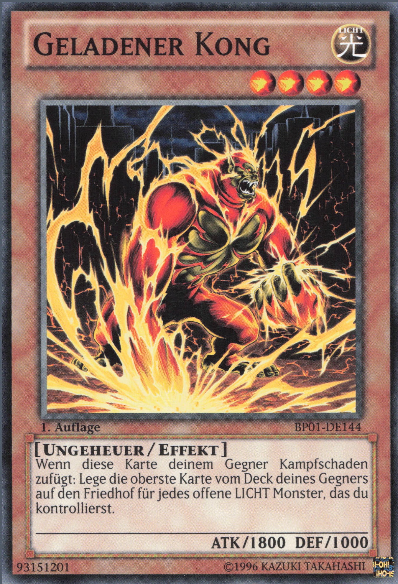 Yu-Gi-Oh! Geladener Kong (V.1)