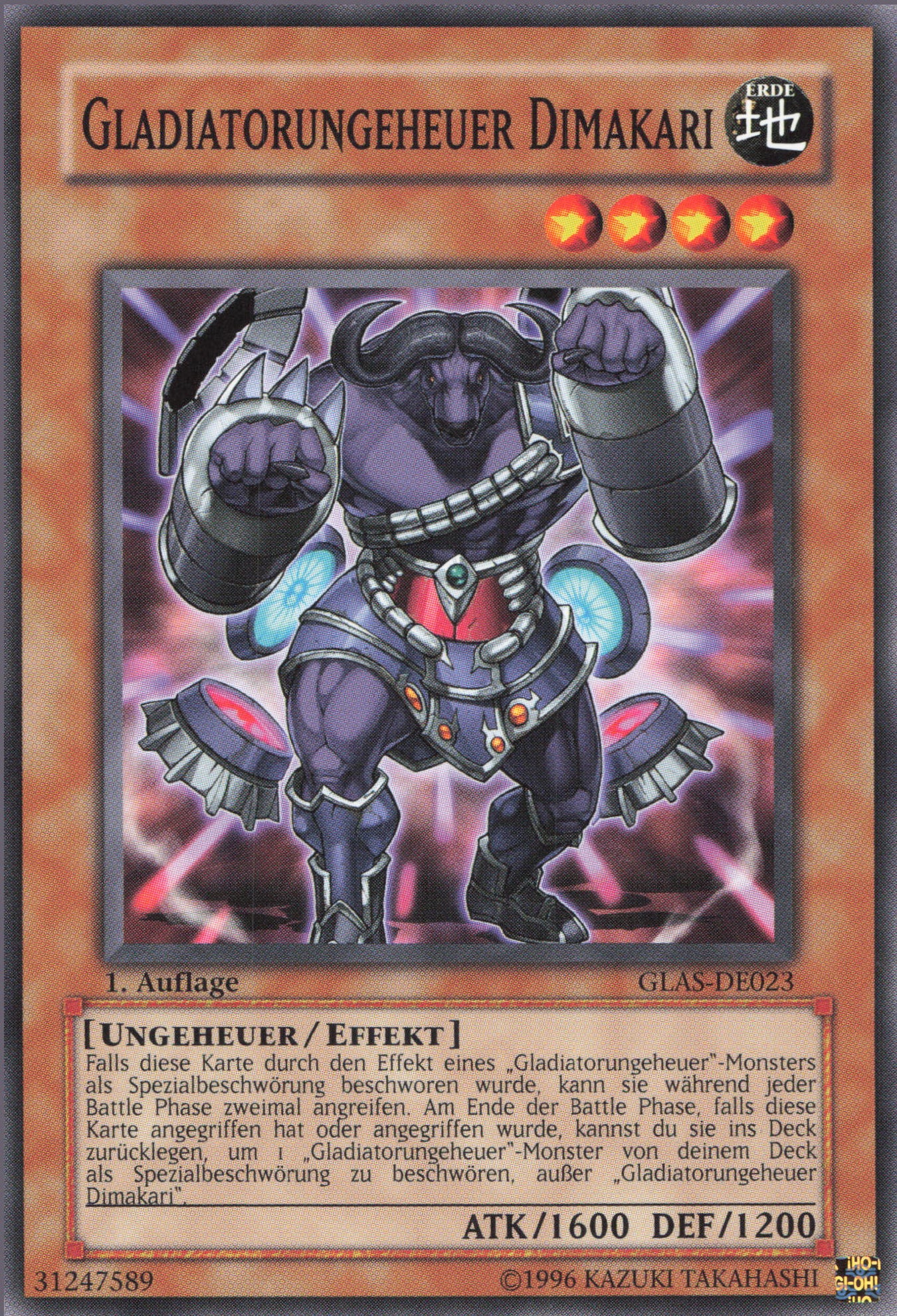 Yu-Gi-Oh! Gladiatorungeheuer Dimakari