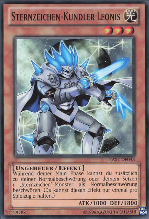 Sternzeichen-Kundler Leonis HA07-DE043 Super Rare