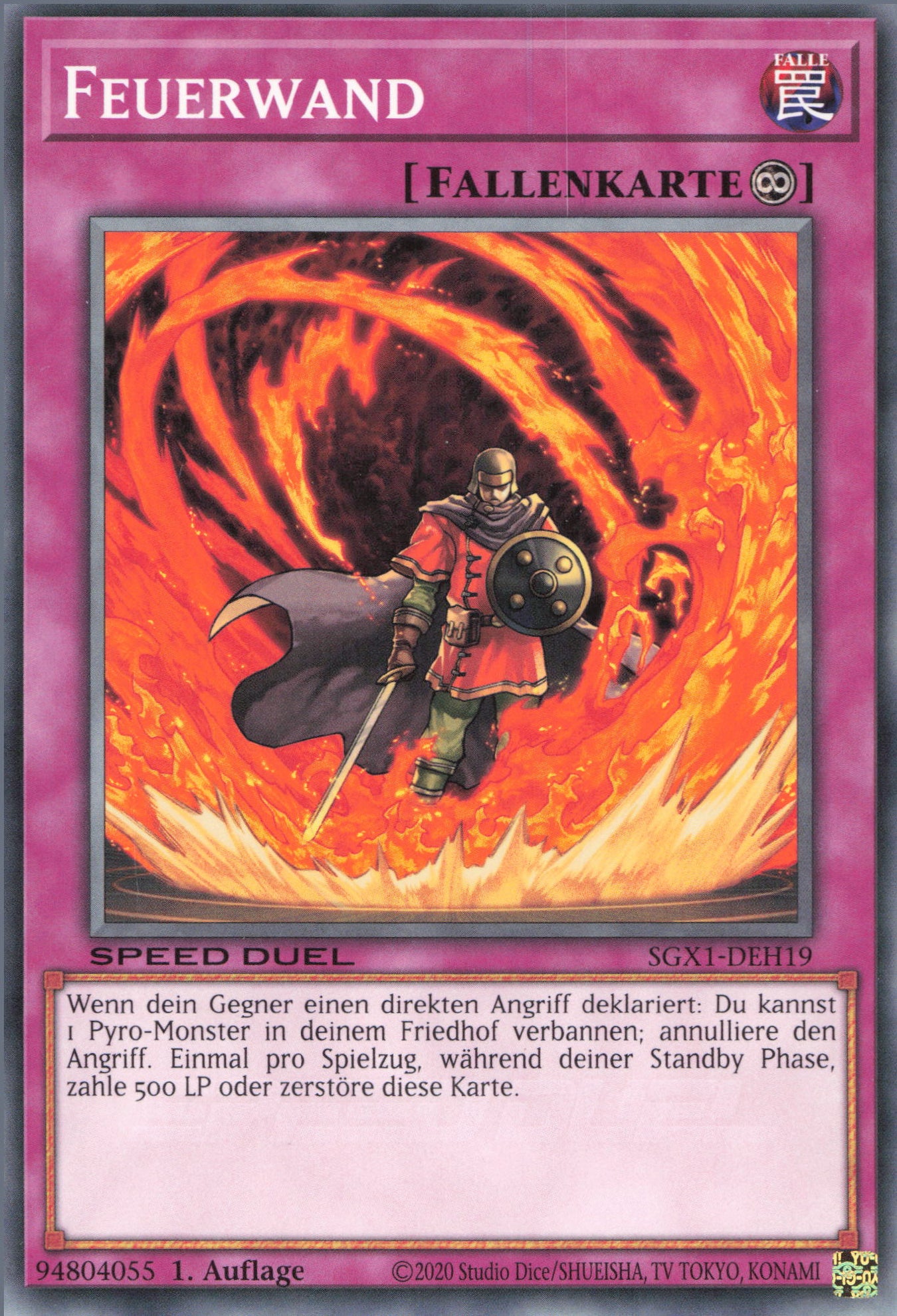 Yu-Gi-Oh! Feuerwand