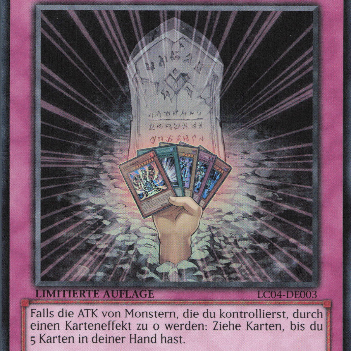 Yugioh Karte des letzten Willens LC04-DE003 Ultra Rare Deutsch kaufen —  ReCollectibles