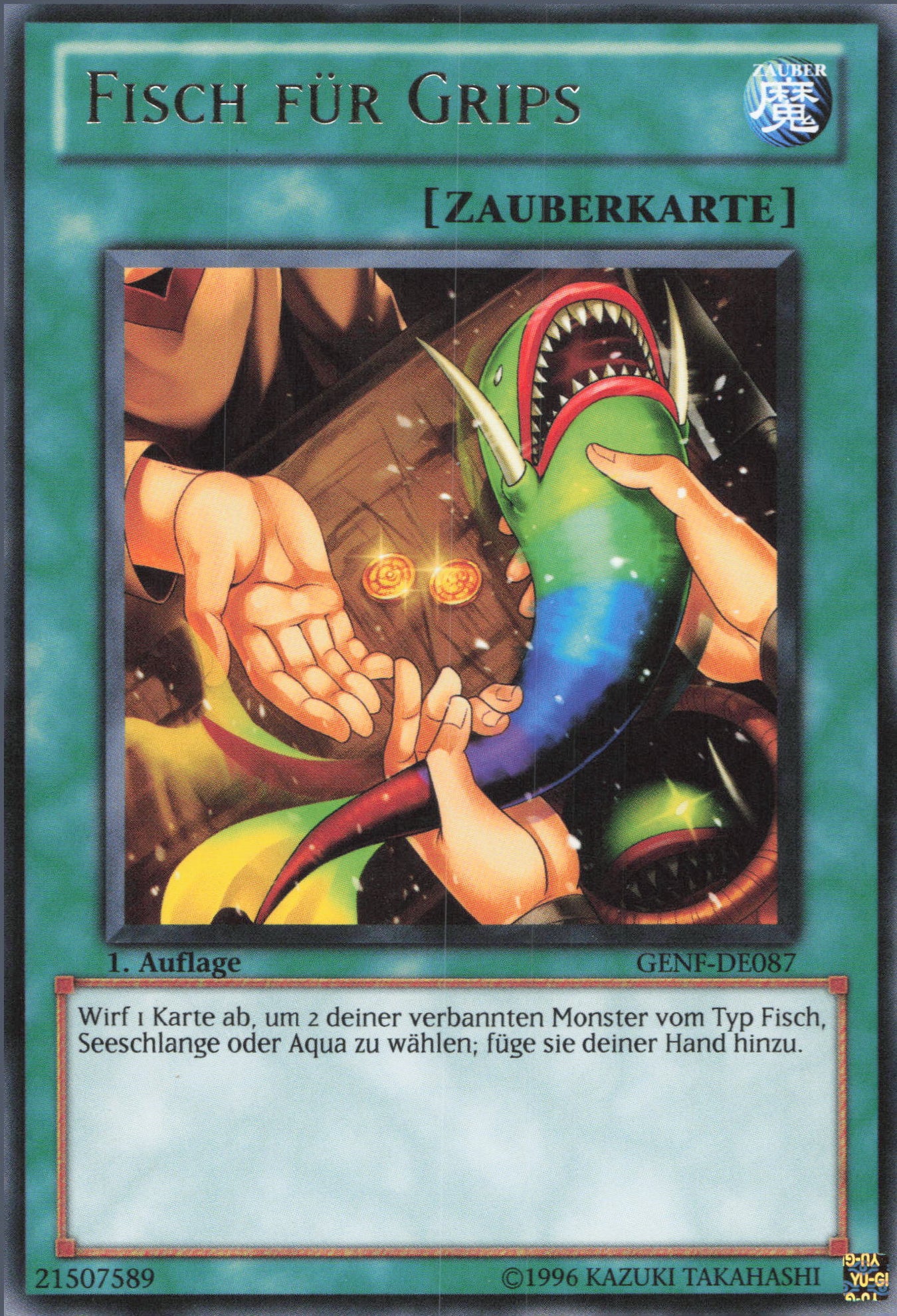 Yu-Gi-Oh! Fisch für Grips