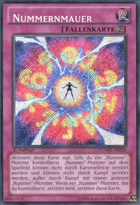 Nummernmauer NUMH-DE058 Secret Rare
