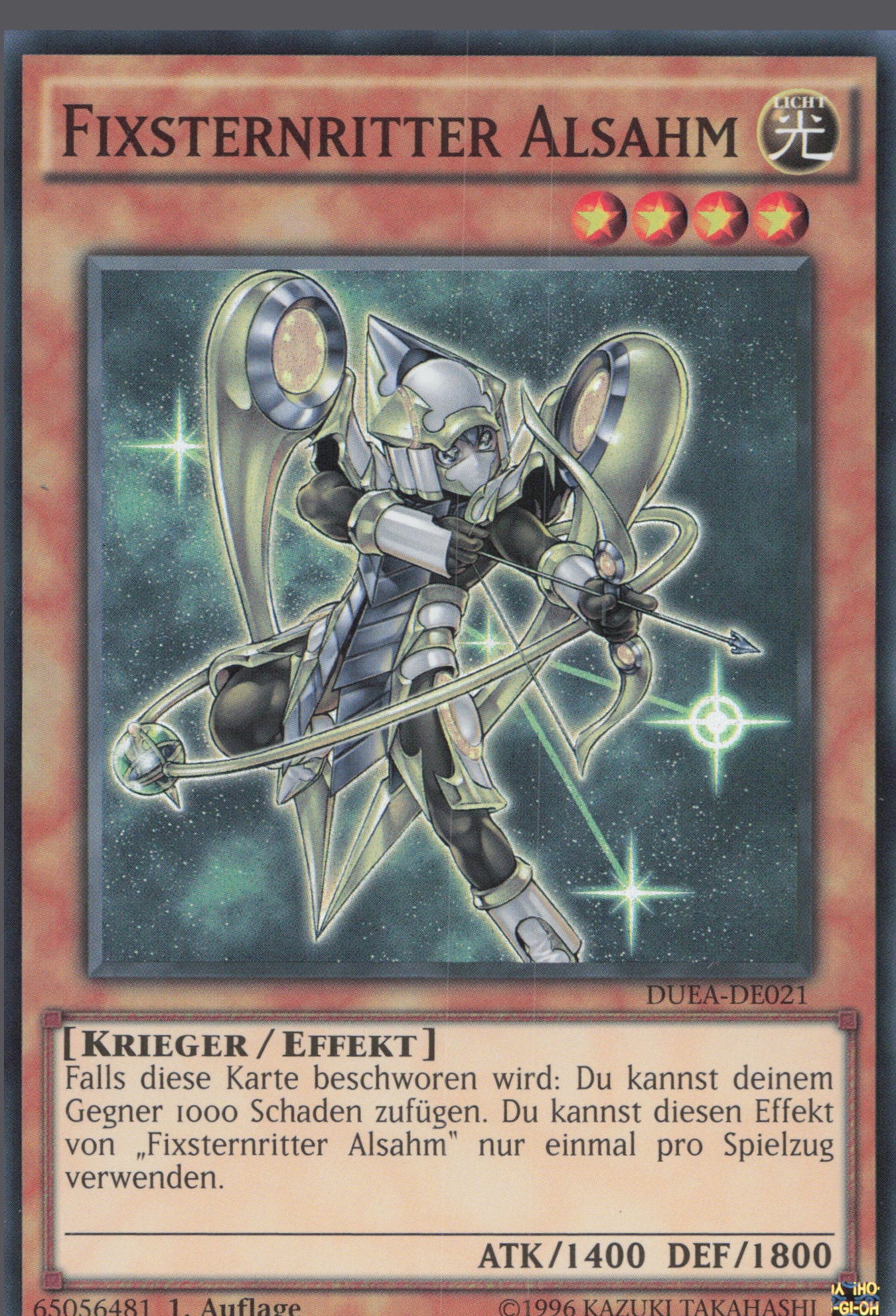 Yu-Gi-Oh! Fixsternritter Alsahm