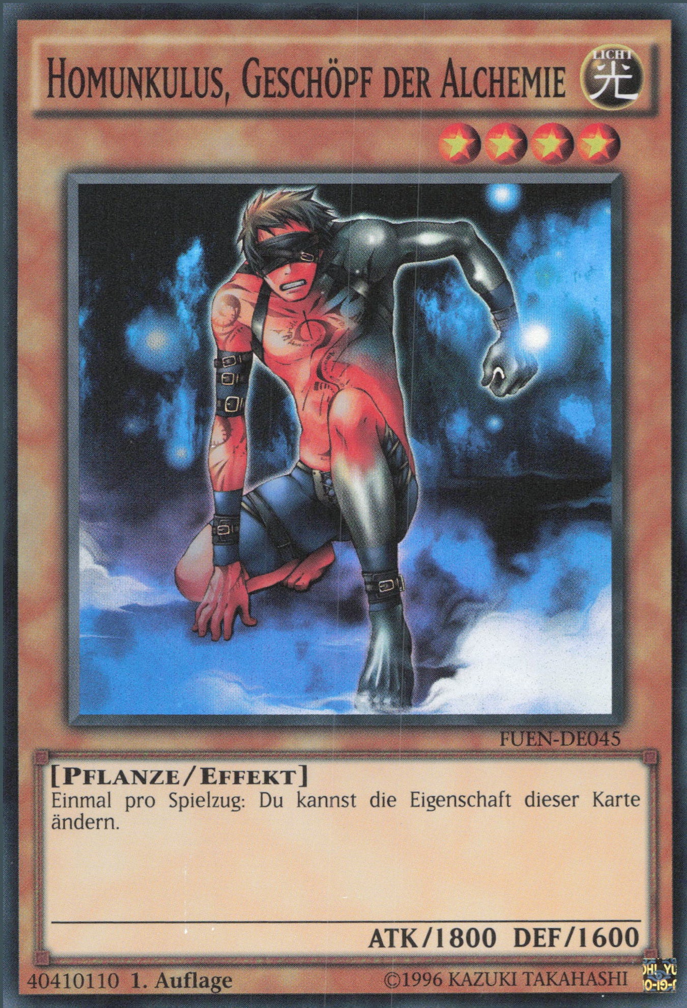 Yu-Gi-Oh! Homunkulus, Geschöpf der Alchemie