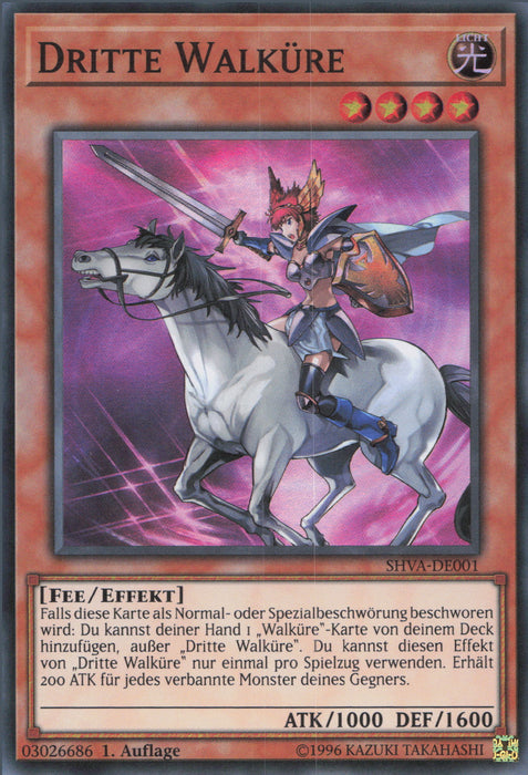 Dritte Walküre SHVA-DE001 Super Rare