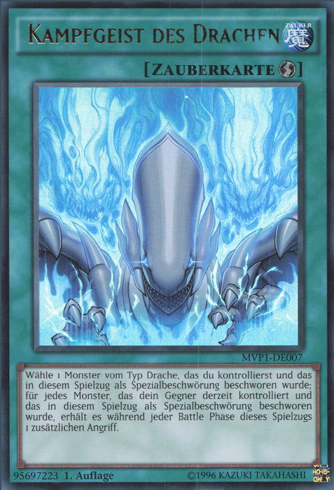 Kampfgeist des Drachen (V.1) MVP1-DE007 Ultra Rare