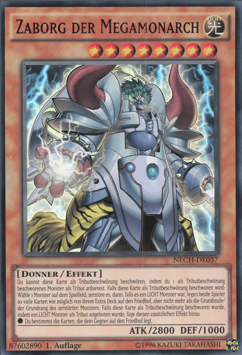 Zaborg der Megamonarch NECH-DE037 Ultra Rare