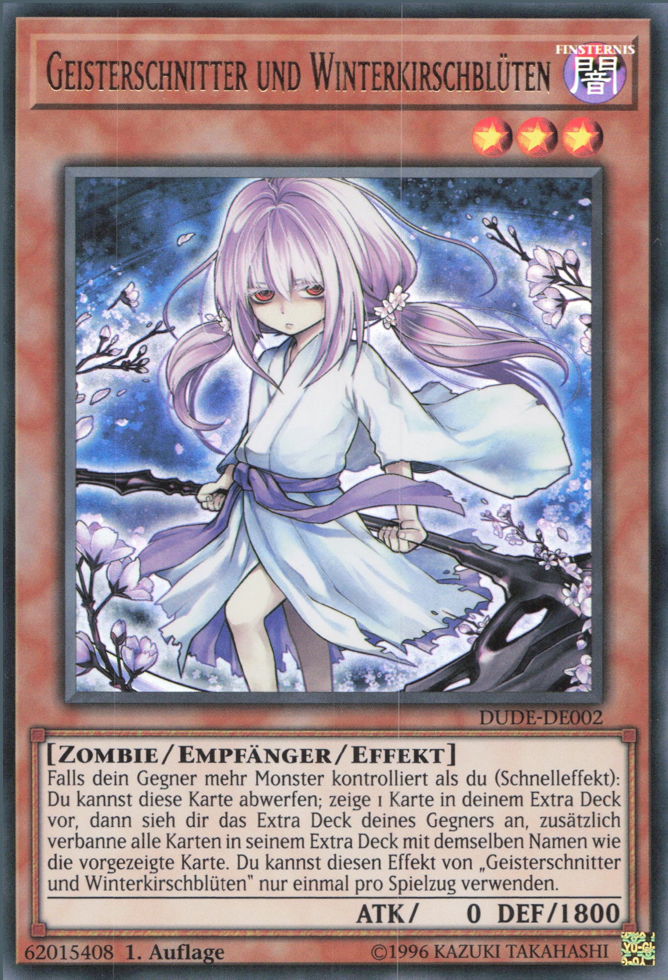 Yu-Gi-Oh! Geisterschnitter und Winterkirschblüten