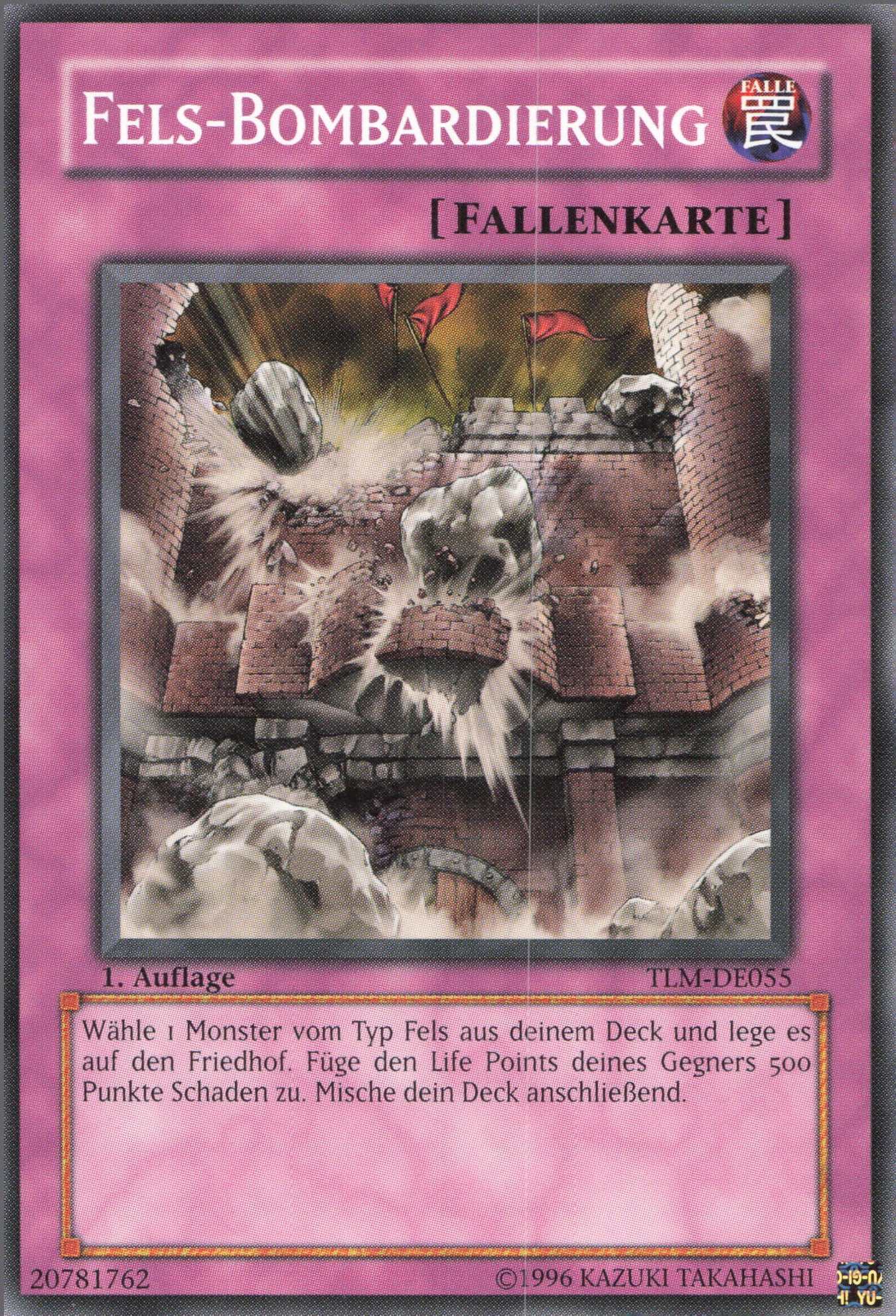 Yu-Gi-Oh! Fels-Bombardierung
