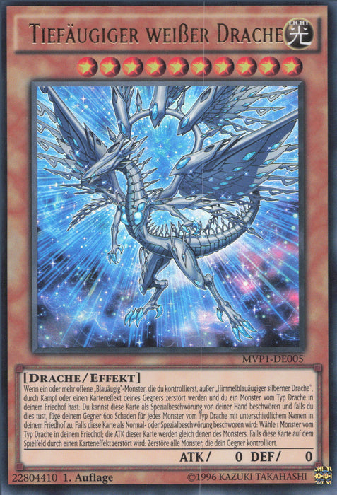 Tiefäugiger weißer Drache (V.1) MVP1-DE005 Ultra Rare