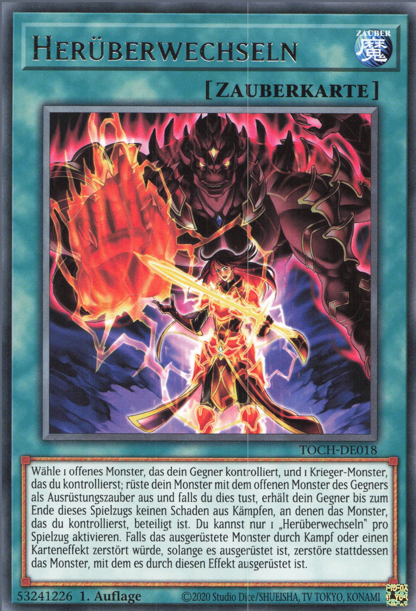 Yu-Gi-Oh! Herüberwechseln