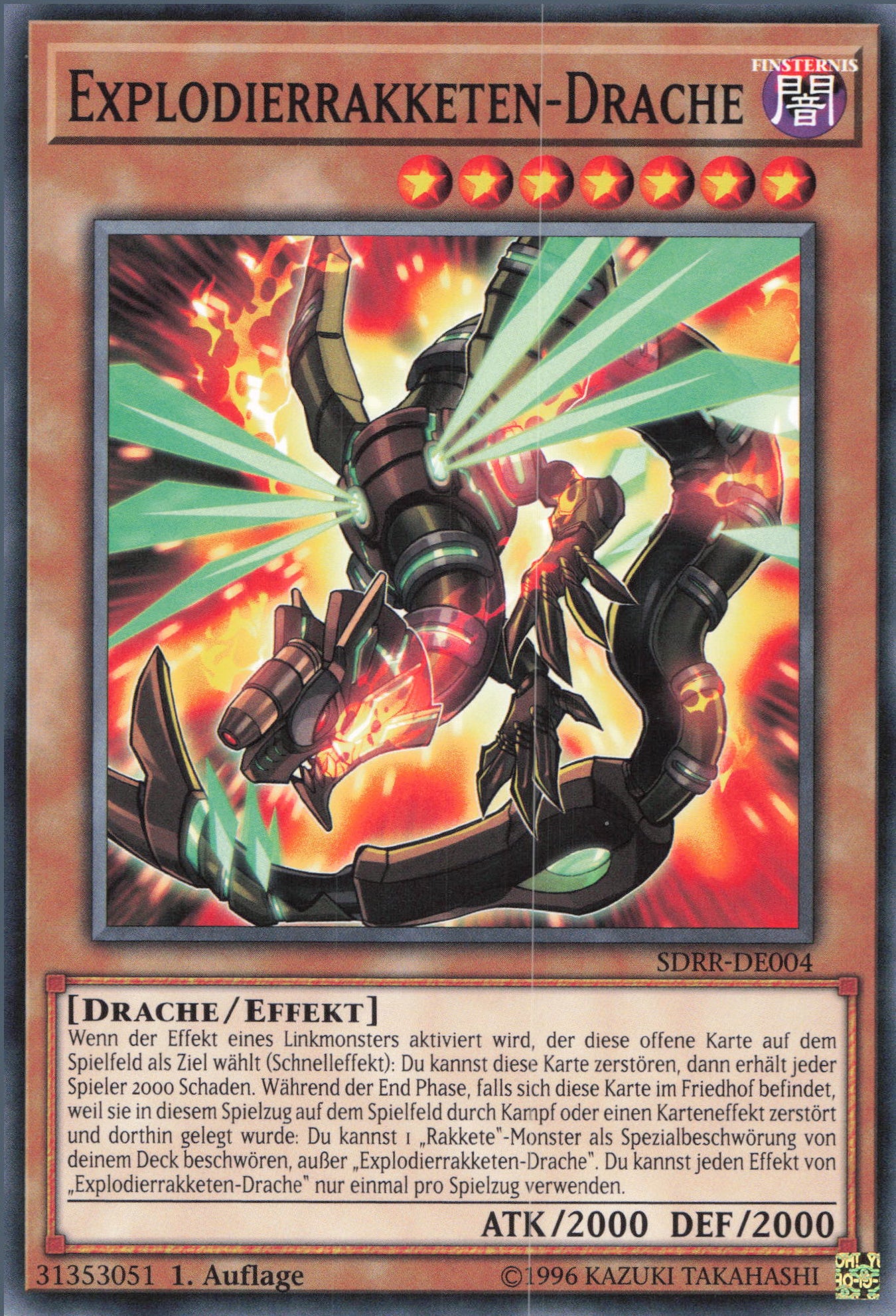 Yu-Gi-Oh! Explodierrakketen-Drache