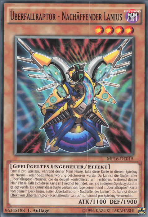 Überfallraptor - Nachäffender Lanius MP16-DE015 Common