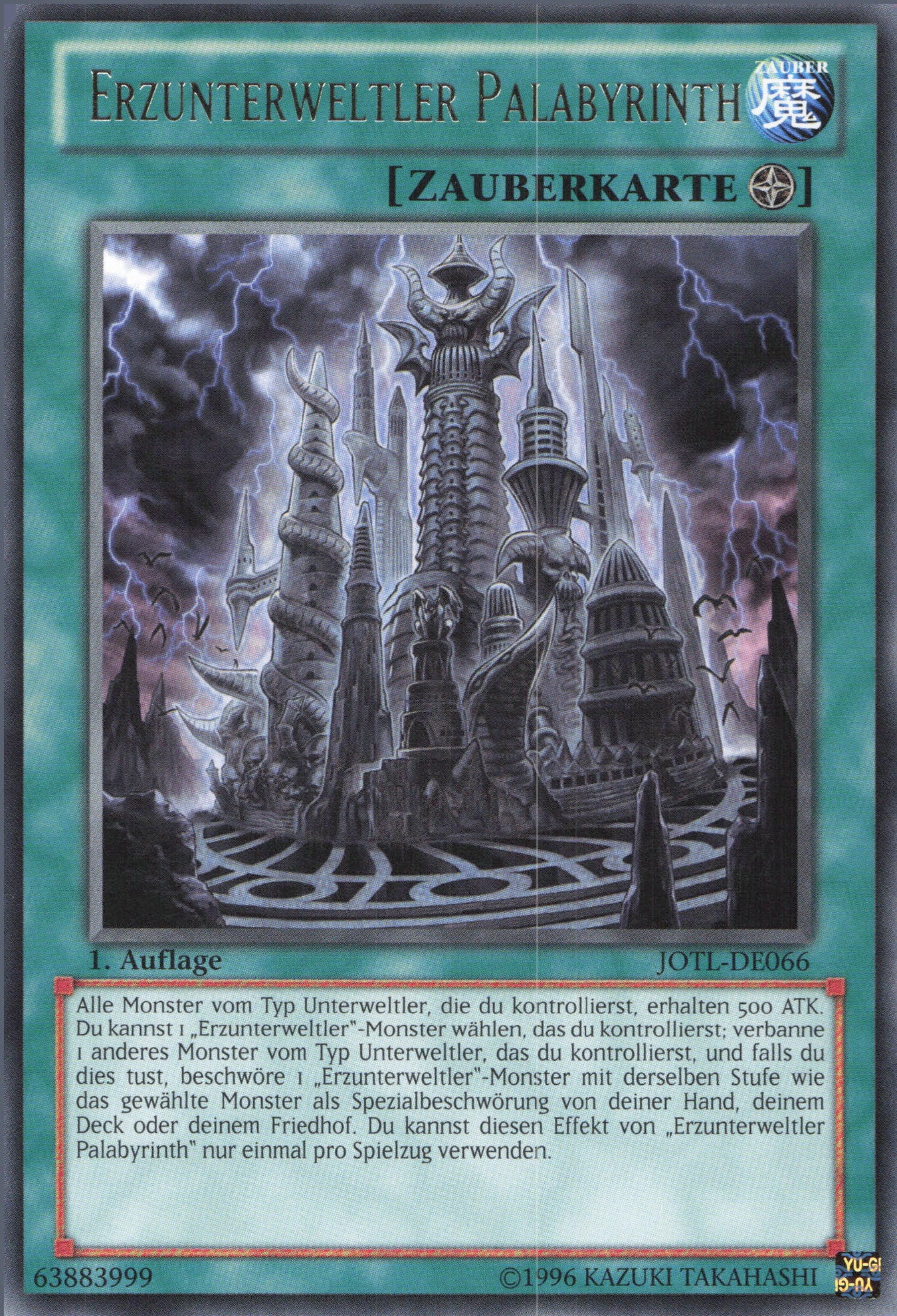 Yu-Gi-Oh! Erzunterweltler Palabyrinth