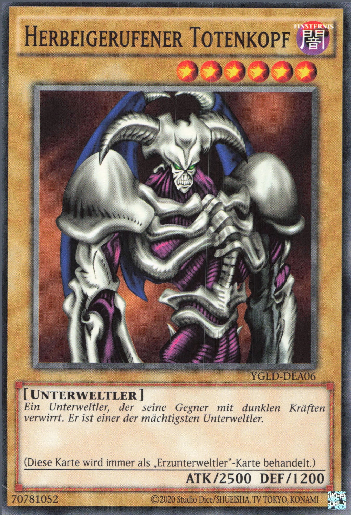 Yu-Gi-Oh! Herbeigerufener Totenkopf