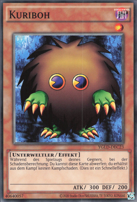 Kuriboh (V.3) YGLD-DEC23 Common