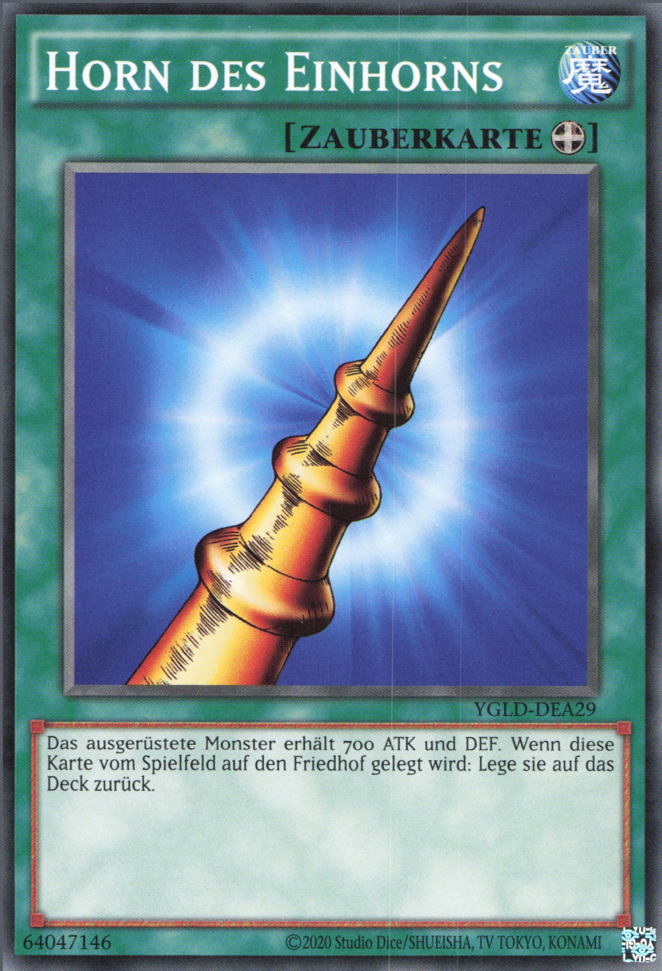 Yu-Gi-Oh! Horn des Einhorns
