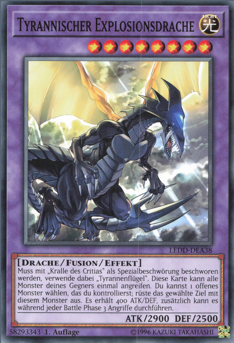 Tyrannischer Explosionsdrache LEDD-DEA38 Common