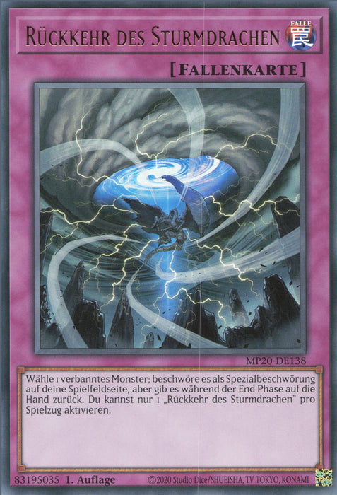 Rückkehr des Sturmdrachen MP20-DE138 Ultra Rare